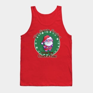 Santa Social Tank Top